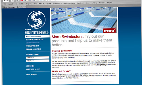 Swimtesters website [1]